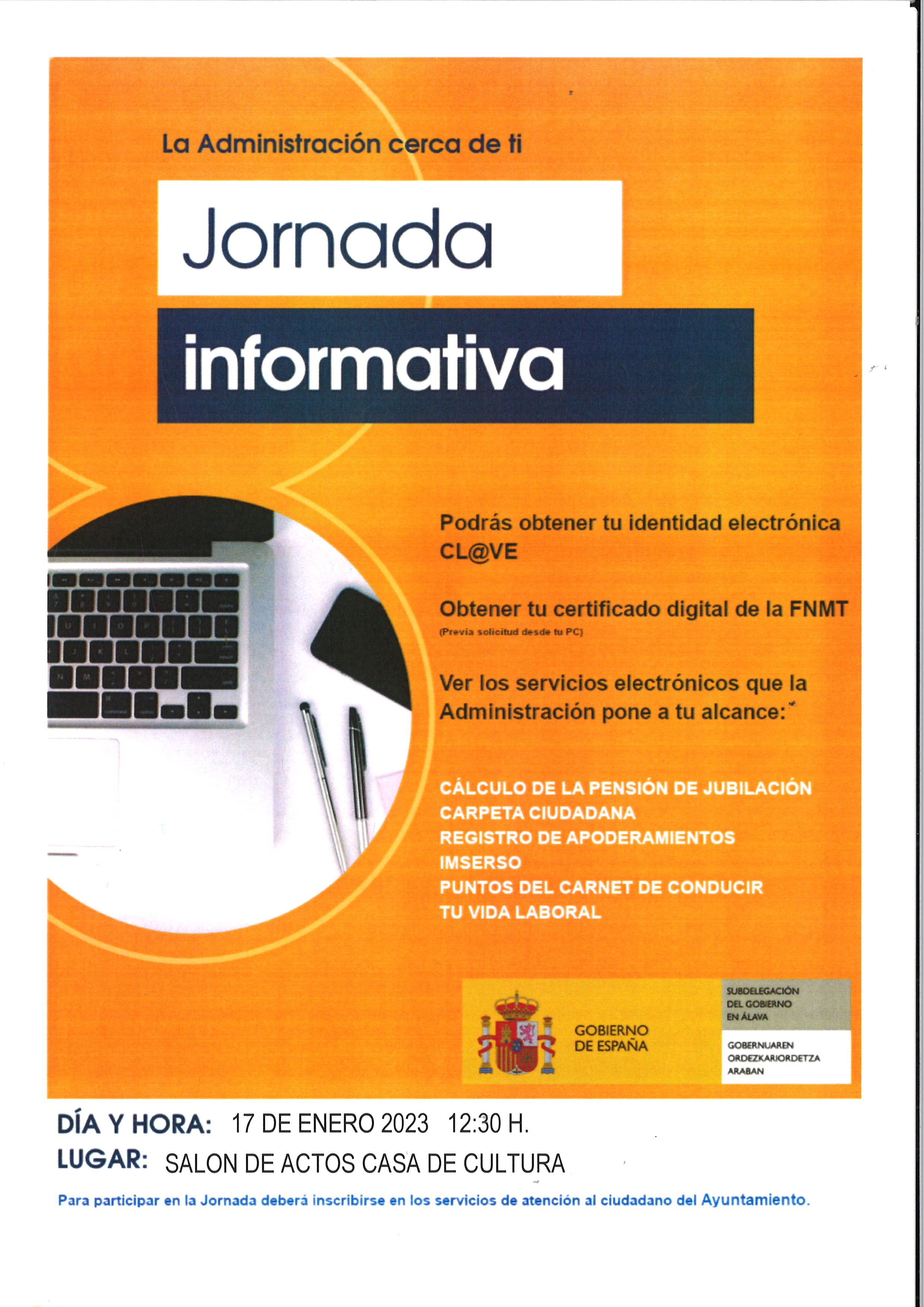 JORNADA INFORMATIVA CERCA DE TI