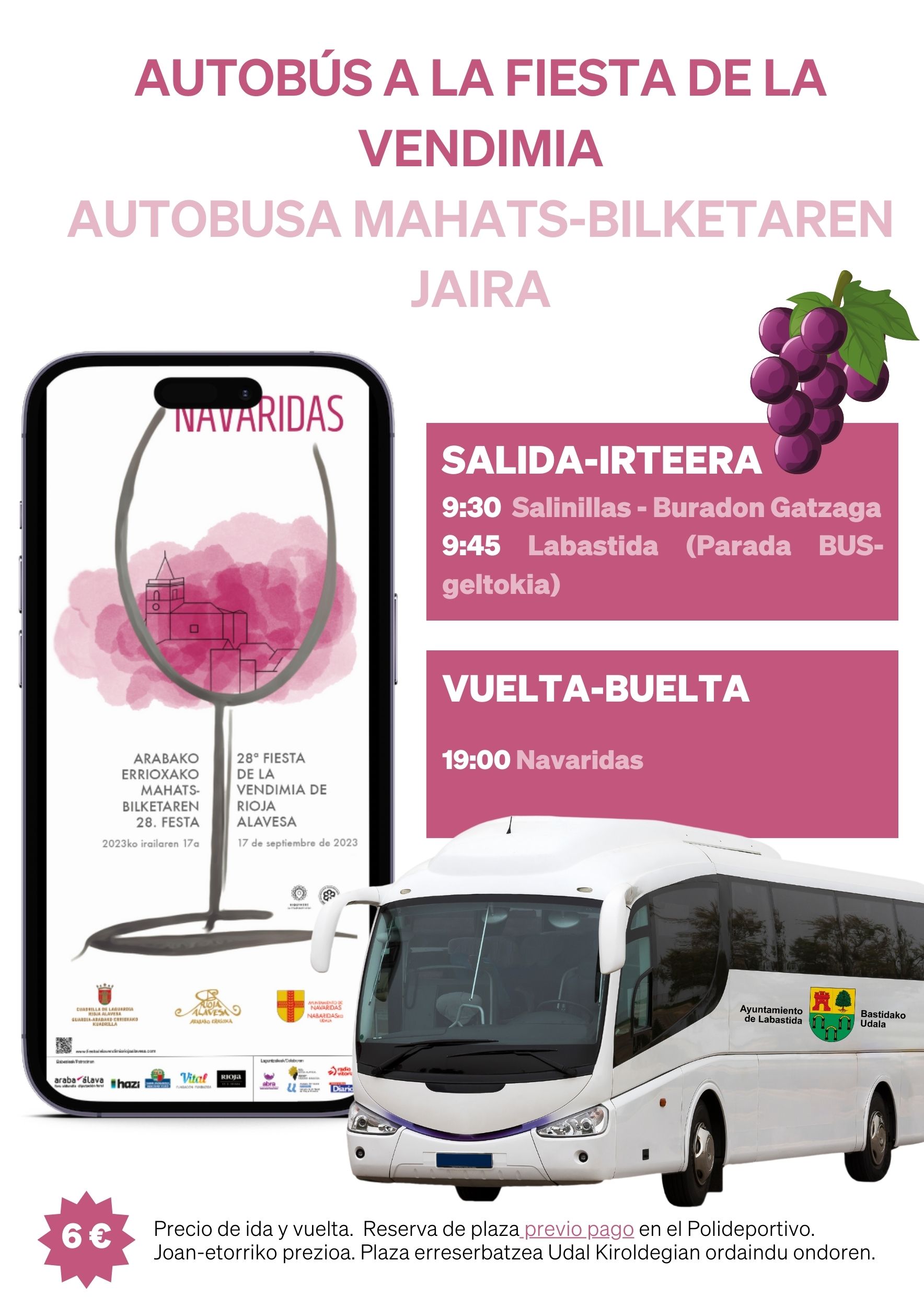 20230917 AUTOBÚS A LA FIESTA DE LA VENDIMIA