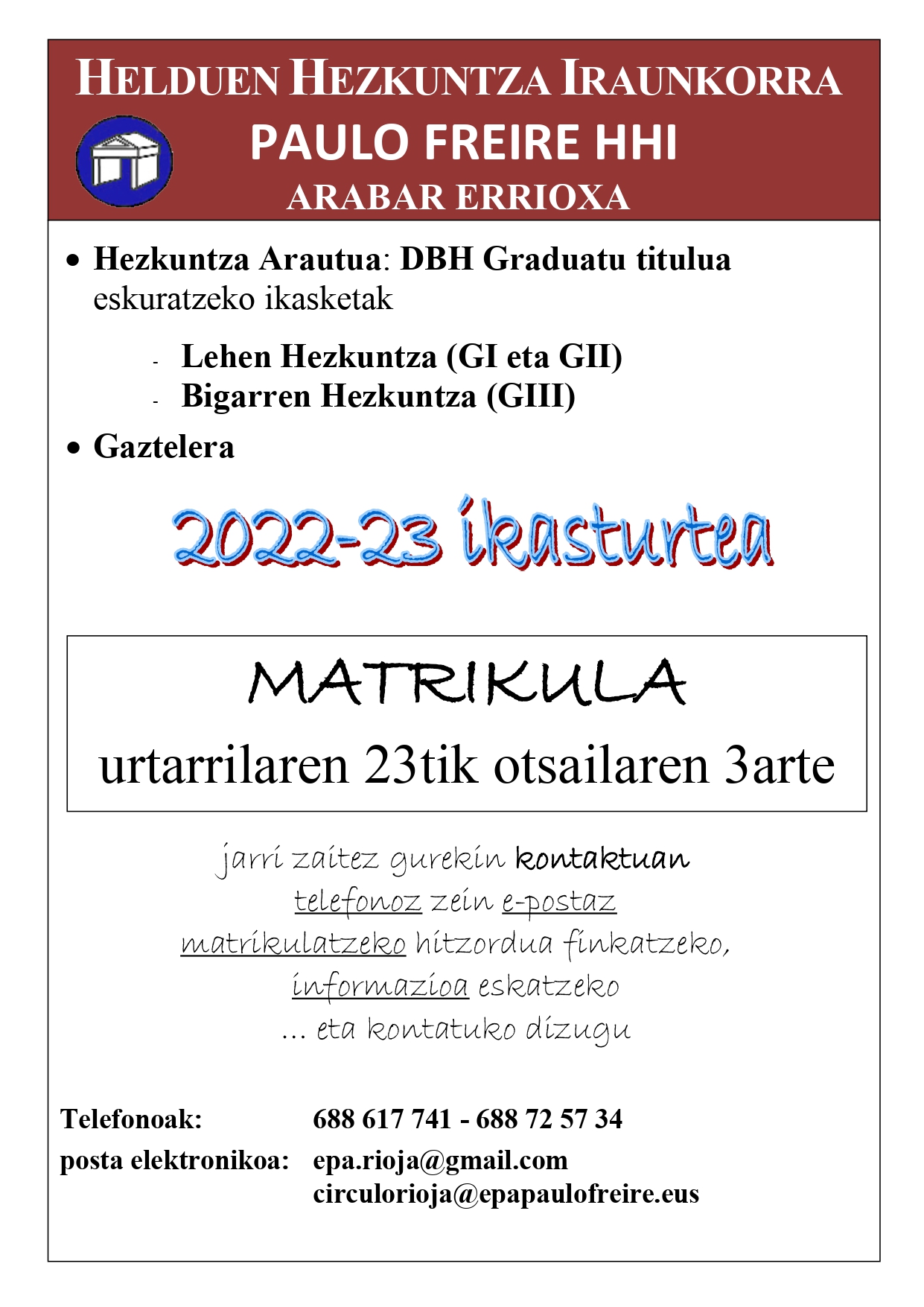 MATRIK 2022 23.Txartela page 0001